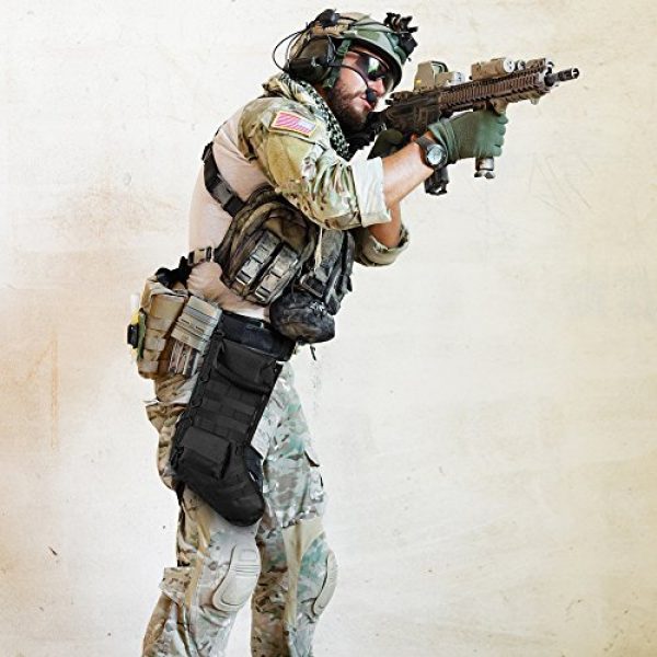 AIRSOFTPEAK Tactical Pouch 5 AIRSOFTPEAK Tactical Christmas Stocking Bag Design, Christmas Decoration Gift, Military with Molle Gear Webbing for Outdoor Hunting Shooting