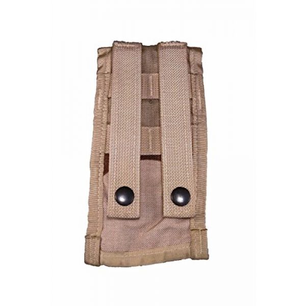 Molle Tactical Pouch 2 Excellent G1 M4 AR15 Double Mag Pouch Tri Color Desert Camo 5.56 2X Mags USGI
