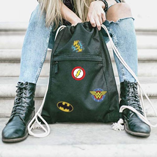 C&D Visionary Airsoft Morale Patch 2 Application DC Comics Originals Flash Logo Patch