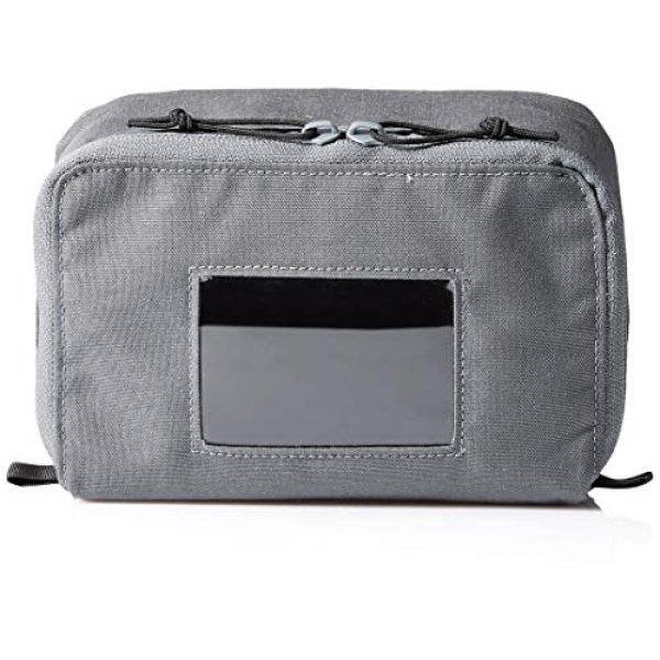 LBX TACTICAL Tactical Pouch 1 LBX TACTICAL 3" Open Window Pouch, Wolf Grey, Medium - LBX-1016WG