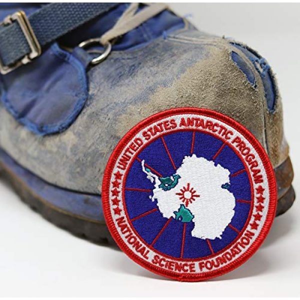 Marathon Studios Airsoft Morale Patch 7 US Antarctic Program (USAP) Patch - 3.5'' Antarctica Morale Patch