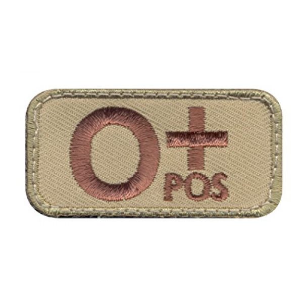 Rothco Airsoft Morale Patch 1 Rothco O Positive Blood Type Morale Patch