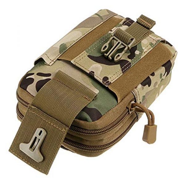 Frolahouse Tactical Pouch 5 Frolahouse Tactical Waist Belt Bag | Universal Outdoor EDC Military Holster Phone Case