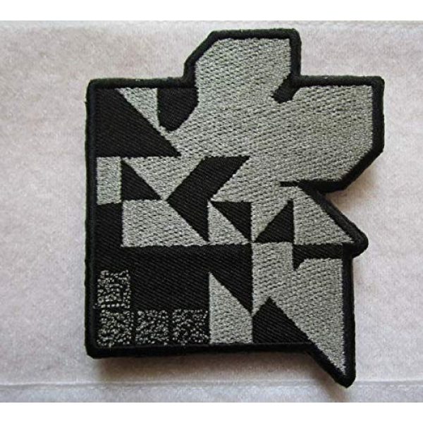 Embroidered Patch Airsoft Morale Patch 1 Genesis Evangelion EVA Nerv 3D Tactical Patch Military Embroidered Morale Tags Badge Embroidered Patch DIY Applique Shoulder Patch Embroidery Gift Patch