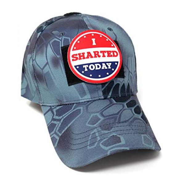 Stinking Patch Co. Airsoft Morale Patch 2 I Sharted Today | I Voted Today Parody | PVC Rubber Morale Patch | Funny Tactical Patch