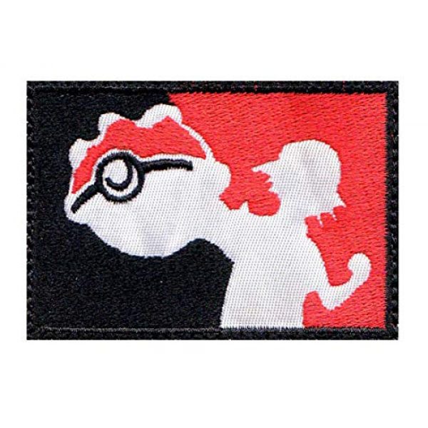 Tactical Patch Works Airsoft Morale Patch 1 Ash Pikachu Pokemon League Inspired Art Patch