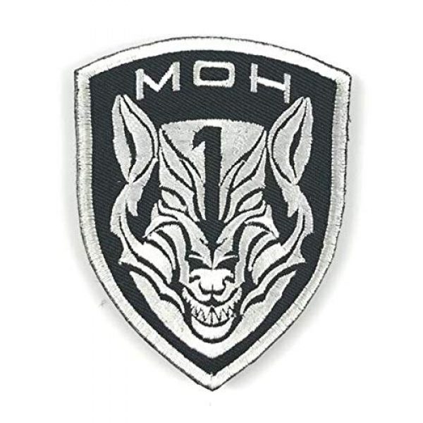 Embroidered Patch Airsoft Morale Patch 1 Medal of Honor MOH AFO Wolf 3D Tactical Patch Military Embroidered Morale Tags Badge Embroidered Patch DIY Applique Shoulder Patch Embroidery Gift Patch