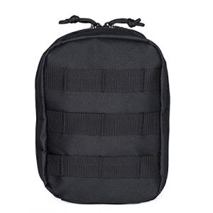 Charlie Delta Tactical Tactical Pouch 1 Charlie Delta Tactical MOLLE EMT Pouch, First Aid/Emergency Pack, Black