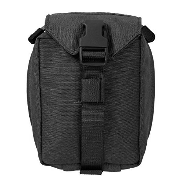 Elite Survival Systems Tactical Pouch 1 Elite Survival Systems Molle Quick-Detach Medical Pouch ME212-B Molle Quick-Detach Medical Pouch Black