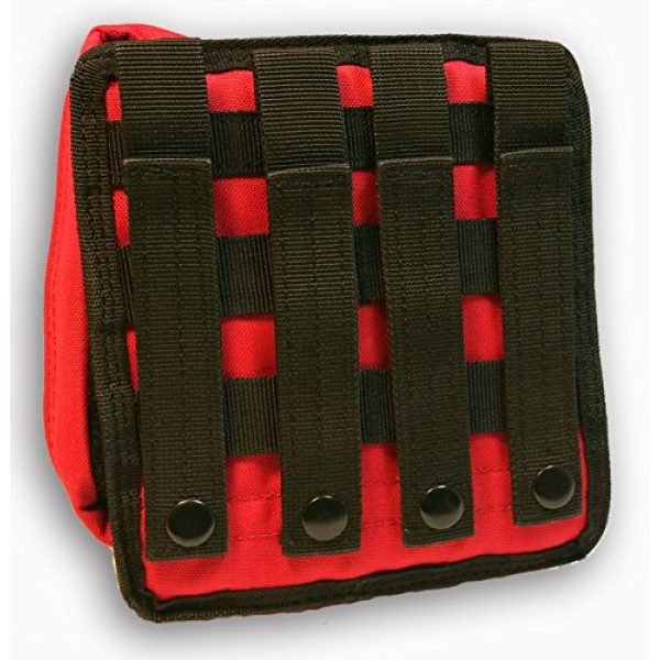 Rescue Essentials Tactical Pouch 2 RESCUE TASK FORCE (RTF) RIP-AWAY CHEST POUCH (EMPTY)- RED