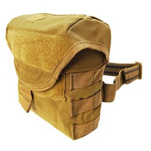 Generic Tactical Pouch 1 TAN Molle Tactical Drop Leg Thigh Pouch RIG MAG SWAT Dump Bag Holster
