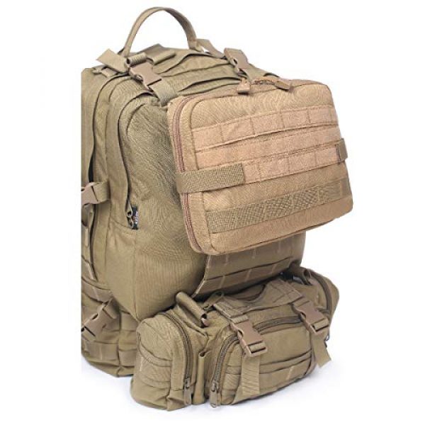 TRIWONDER Tactical Pouch 7 TRIWONDER Tactical Admin Molle Pouch Compact Utility Gadget Gear Tool Bag EDC Pouch Military EMT Organizer