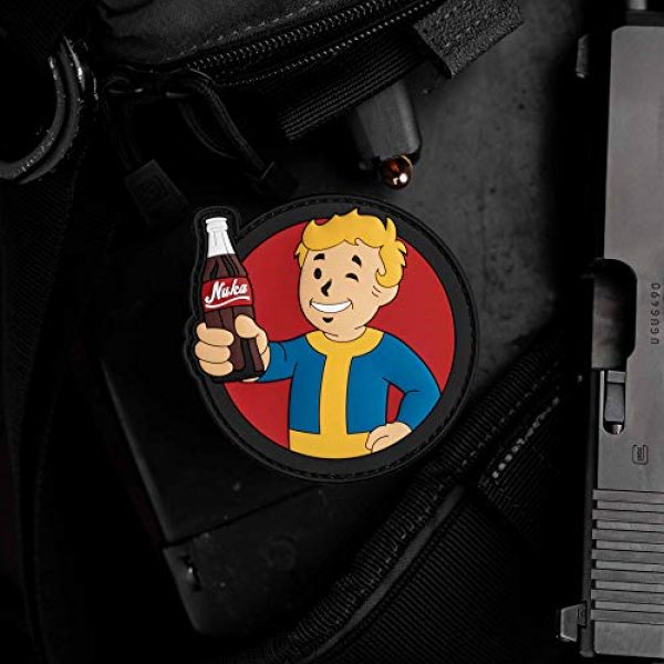 NEO Tactical Gear Airsoft Morale Patch 1 Video Game Inspired Cola Boy PVC Rubber Morale Patch by NEO Tactical Gear Morale Patch - Hook Backed