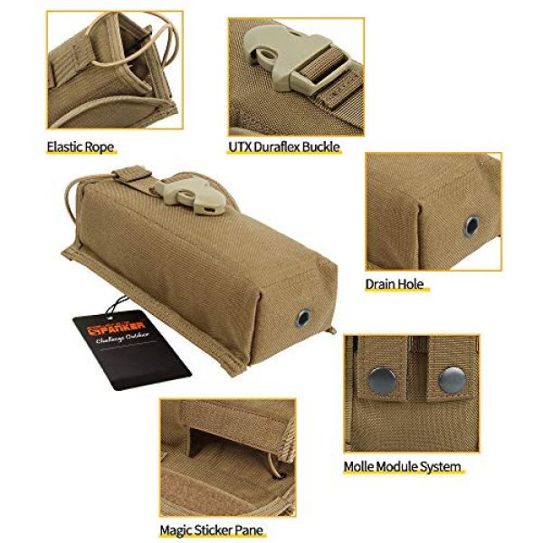 EXCELLENT ELITE SPANKER Tactical Pouch 3 EXCELLENT ELITE SPANKER Tactical Universal Radio Holster Pouch Holder Case Bag Molle Adjustable Military Walkie Talkie Holder