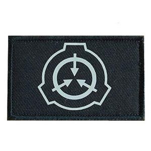 Embroidery Patch Airsoft Morale Patch 1 SCP Foundation Special Containment Procedures Foundation Logo Military Hook Loop Tactics Morale Luminous Patch
