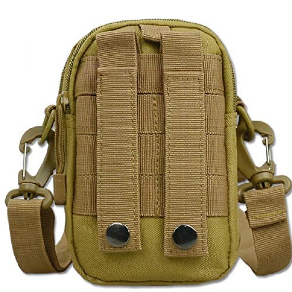 LIUYIJIE Tactical Pouch 2 LIUYIJIE Outdoor Waist Bag Tactical Pouch Hiking Camping Cycling Trekking Multipurpose Utility Gadget Belt Waist Bag Cell Phone Holster