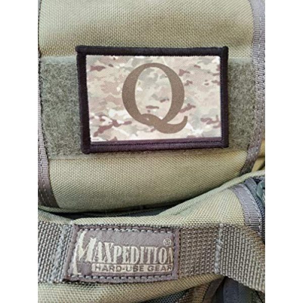 RedheadedTshirts Airsoft Morale Patch 2 Subdued Multicam Qanon Morale Patch Military Tactical Made in The USA