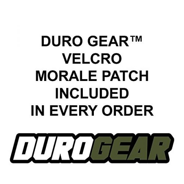 Duro Airsoft Morale Patch 2 DURO Gear Tactical USA Flag Morale Velcro Patches - Multi-Colored - 4 Pack