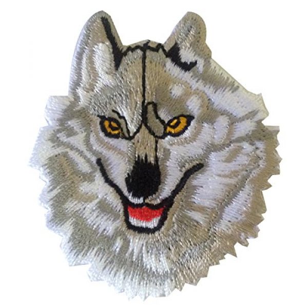Ibestbuysell Airsoft Morale Patch 1 Wolf Patch for Backpacks - Wolf Iron on Patches for Clothing - Lone Wolf patchess for Jacket - Animal Patches Iron on - Nice Size- Stick Well - Versatile use for Jacket or Backpack