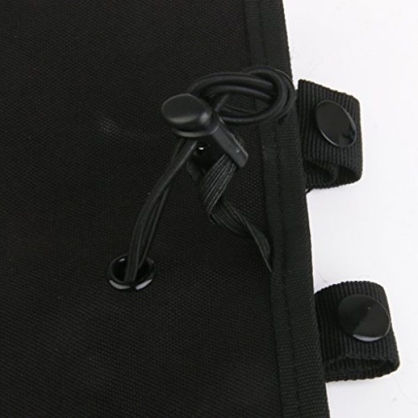 MagiDeal Tactical Pouch 4 MagiDeal Multifunction Survival Gear Molle Pouches Magazine DUMP Drop Utility Pouch Bag, Outdoor Camping Portable Handbags - Black