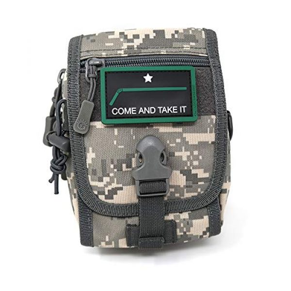 Stinking Patch Co. Airsoft Morale Patch 4 Come and Take It Plastic Straw Ban PVC Rubber Tactical Patch | Funny Morale Patch