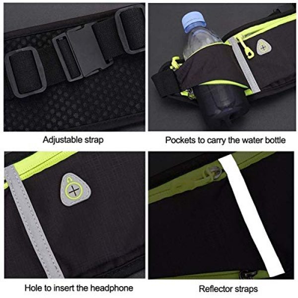 LGL Tactical Pouch 6 Tactical Sling Bag Running Waist Bag - Professional Outdoor Running Bag Mobile Phone Anti-theft Bag Running Belt Waist Bag Waterproof Belt Mens and Womens Fitness Tool Pouch Bag Mini Utility Pouch