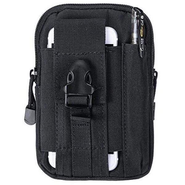 GoodTake Tactical Pouch 3 GOOD TAKE Men Tactical Molle Pouch Belt Waist Pack Bag Small Pocket Military Waist Pack Running Pouch Travel Camping Bags Soft Back,Sports Fitness, Running,Waist Packs Bags