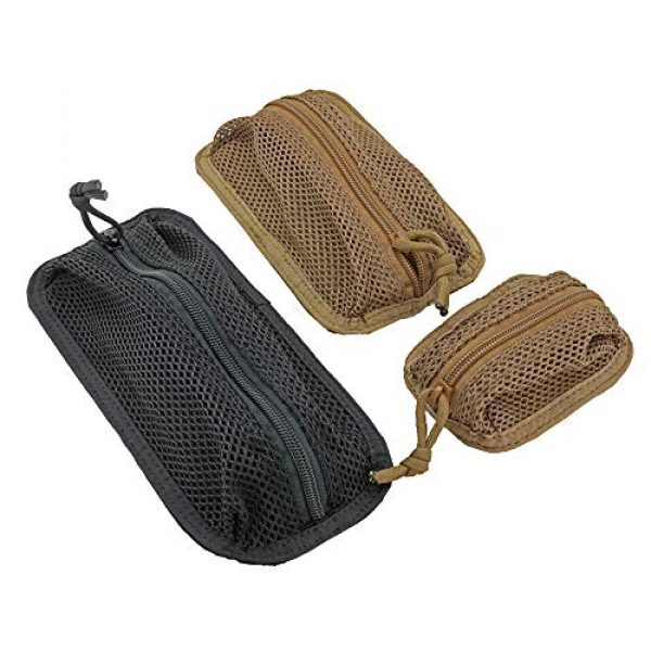 Paladin Tactical Pouch 1 Paladin Detachable Tactical Mesh Pouches Compatible with Tactical Notebook Covers