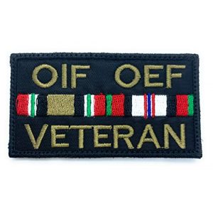Almost SGT Airsoft Morale Patch 1 OIF OEF Veteran - Funny Tactical Military Morale Embroidered Patch Hook Backing