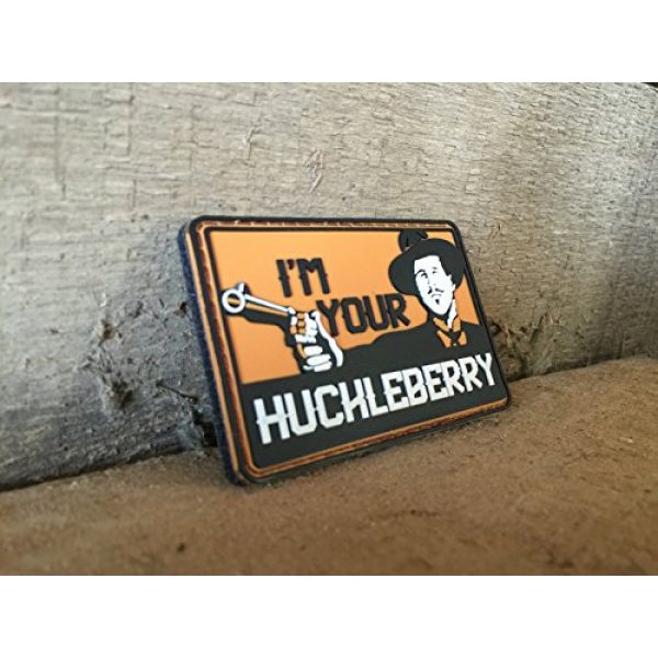 Patriot Patch Company Airsoft Morale Patch 3 Patriot Patch Co - I'm Your Huckleberry - Doc Holliday Patch