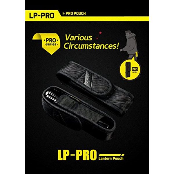 LYCAN Tactical Pouch 3 Light Pouch LP-PRO, Lantern Pouch, Light Accessories