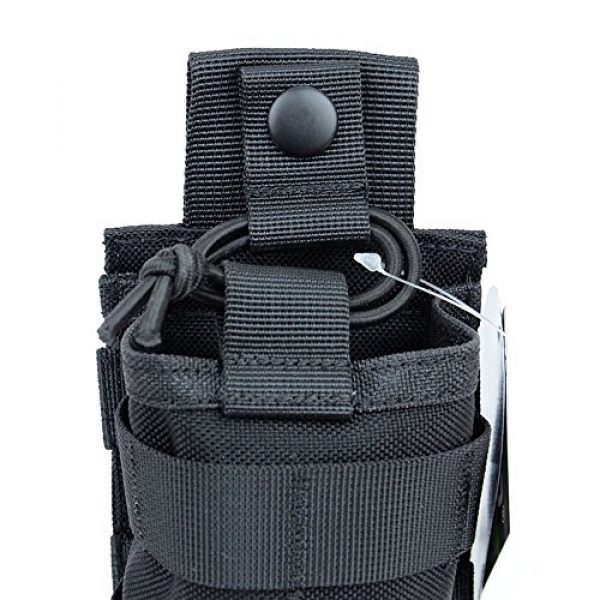 LytHarvest Tactical Pouch 6 LytHarvest Tactical Universal Radio Holster/Molle Radio Pouch Holder Military Molle Radio Case for Baofeng Motorola Midland CB Walkie Talkies Compatible with 5.11 Bags