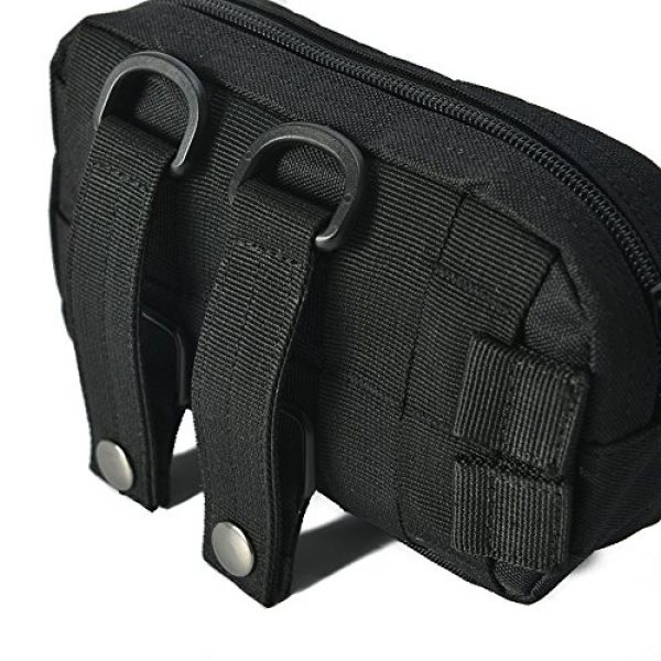 Messagee Tactical Pouch 4 Messagee Tactical Military Extension Pocket Pouch for Hunting and Camping