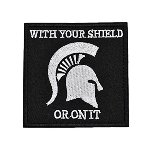 JFFCE Airsoft Morale Patch 1 Morale Patch Tactical Military Morale 3D Patches (SBDD)