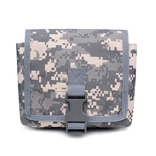 BREEZEY Tactical Pouch 5 BREEZEY Molle EDC Sports Phone Bag Pouch Utility Gadget Pouch Hunting Waist Bag Shooting