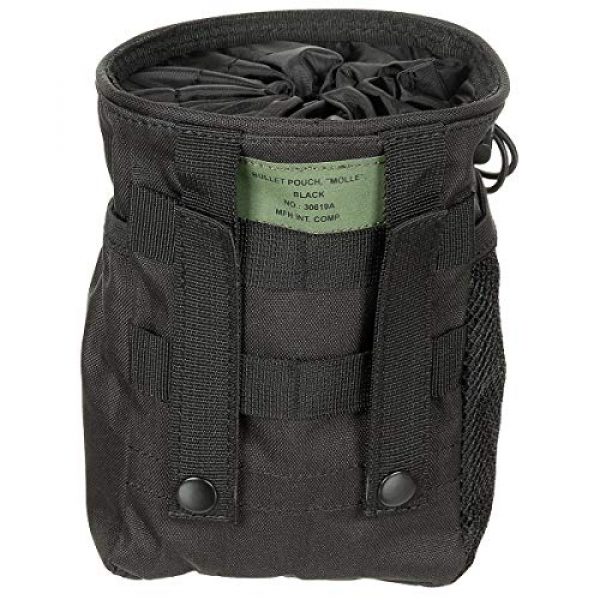 MFH Tactical Pouch 2 MFH Dump Pouch MOLLE Black