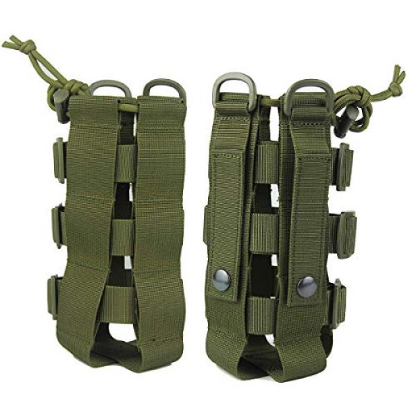 POMER Tactical Pouch 2 POMER Outdoor Adjustable MOLLE Tactical Water Bottle Holder Kettle Pouch Belt Bottle Carrier