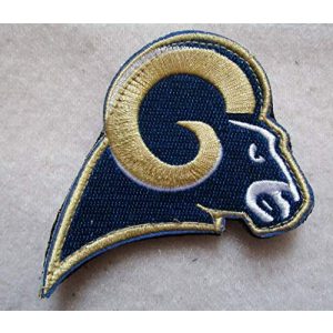 Embroidered Patch Airsoft Morale Patch 1 L-os Angeles Rams 3D Tactical Patch Military Embroidered Morale Tags Badge Embroidered Patch DIY Applique Shoulder Patch Embroidery Gift Patch
