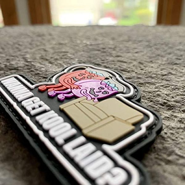 PatchOps Airsoft Morale Patch 3 PatchOps Wanna get Kool Laid PVC Tactical Morale Uniform Patch