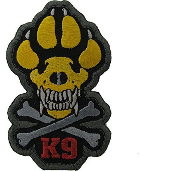 MilSpec Monkey Airsoft Morale Patch 1 K9 Morale Patch (Full Color)