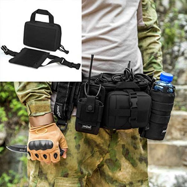 BAIGIO Tactical Pouch 7 Small Tactical Pouch MOLLE System First Aid Kit Bag IFAK Medical Utility Bag Pocket for Home Workplace Outdoor