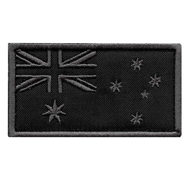 LEGEEON Airsoft Morale Patch 1 LEGEEON ACU Australia Flag Subdued Morale Tactical Tab Badge Army Gear Embroidery Sew Iron on Patch