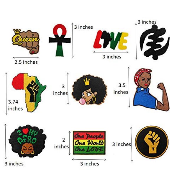 Cute-Patch Airsoft Morale Patch 2 Fist Up Black Lives Matter Iron on Patches Hat Pin BLM