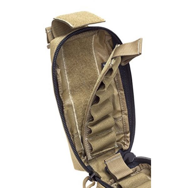 Elite Survival Systems Tactical Pouch 2 Elite Survival Systems Molle Quick-Deploy Shotshell Pouch - Holds 18 ME216-B Molle Quick-Deploy Shotshell Pouch - Holds 18 Black