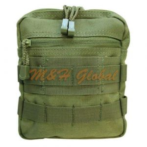 Generic Tactical Pouch 1 MOLLE GP Pouch General Purpose Utility Pouch - OD GREEN