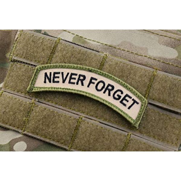 BritKitUSA Airsoft Morale Patch 2 BritKitUSA Never Forget Tab Patch Multicam US Army Morale Patch 9/11 NYC NYFD NYPD PAPNYNJ