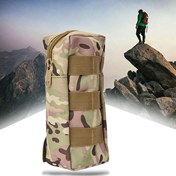 Pasamer Tactical Pouch 5 Pasamer Tacticals-Pouches,Nylon Waterproof Outdoor Camping Accessory Bags Hanging Waist Bag for Hiking Running Cycling Climbing Travel (CP)