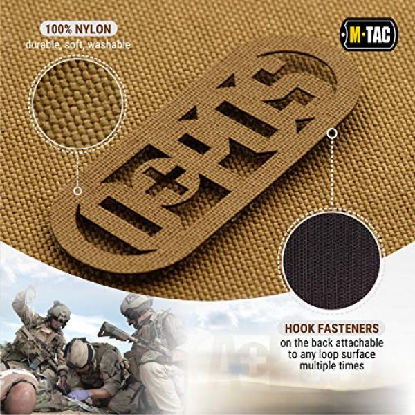 M-Tac Airsoft Morale Patch 3 M-Tac Morale Patch Blood Type Tactical Patches O+POS Set of 2