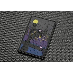 BritKitUSA Airsoft Morale Patch 1 BritKitUSA John Wick Killing in The Rain 3D PVC Morale Patch Baba Yaga Chapter 3 Parabellum Hook