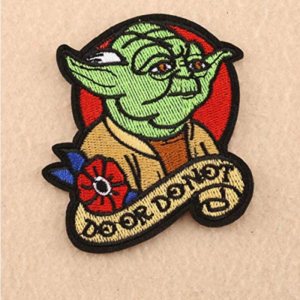Qduoduo Airsoft Morale Patch 5 15Pcs Star Wars Military Morale Embroidered Patch for Jackets Backpacks Jeans and Clothes Iron On Sew On Appliques Sport Badge Emblem Sign DIY Accessory